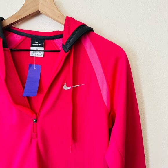 Nike | hot pink zip up jacket - Picture 2 of 4